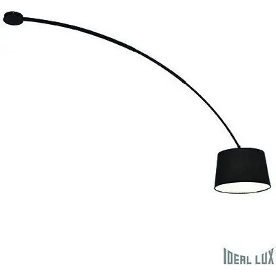 Ideal lux Dorsale PL1 čierna / Svietidlo do interiéru