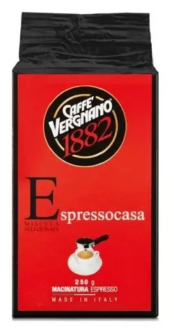 Vergnano Espresso 250 g / Mletá káva / 80% Arabica, 20% Robusta