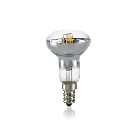 Ideal lux CLASSIC SPOT chrómová / LED žiarovka / E14 / R50 / 4W / 300lm / 3000K / nestmievateľná