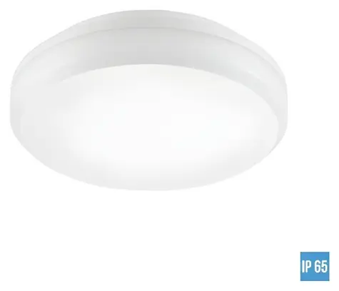 Emithor TVER / LED vonkajšie stropné svietidlo / 20W / 1600lm / 4000K / IP65 / 20 cm