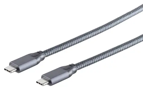 SCONN USB-C kábel USB 3.2 Gen 2 / Kábel / USB-C (M) - USB-C (M) / 2 m