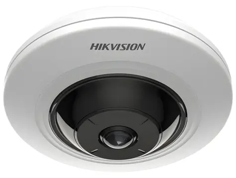 HIKVISION DS-2CD3956G2-ISU(1.05mm)(O-STD) / IP kamera / Fisheye / 5Mpix / IR 8m / Audio / Alarm