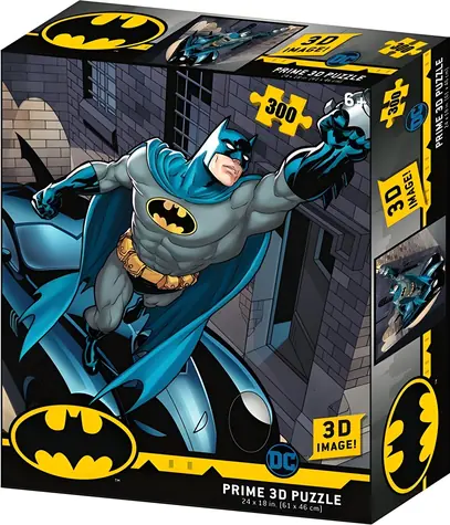 Prime 3D Puzzle Batman: Batmobile 3D / 300 dielikov / 61 × 46 cm