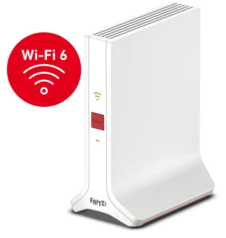 AVM FRITZ! Repeater 3000 AX / Repeater / Wi-Fi 6 / 4200 Mbit/s / 2.4 GHz + 5 GHz / 2x Gigabit LAN
