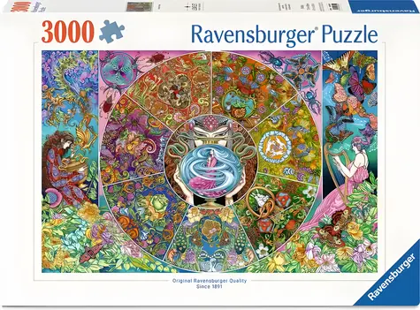 Ravensburger Puzzle Pandorina nádeje / 3000 dielikov