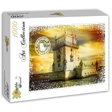 GRAFIKA Puzzle Cesta okolo sveta: Portugalsko / 1000 dielikov / 68 × 48 cm