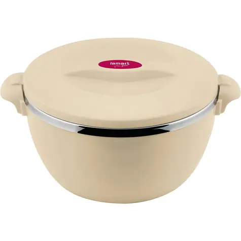 Lamart LT6039 béžová / Termohrniec / 6,5 l / O 28 cm / výška 15 cm