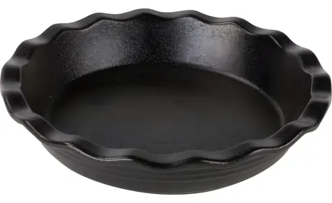 Lamart LT9214 čierna / Miska na zapekanie / guľatá / keramika / 1,2 l
