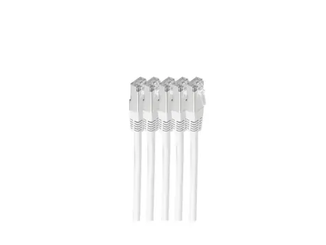 Shiverpeaks Cat6 S/FTP biela / Patch kábel / 0,25 m / 250 MHz / LSZH / RJ-45