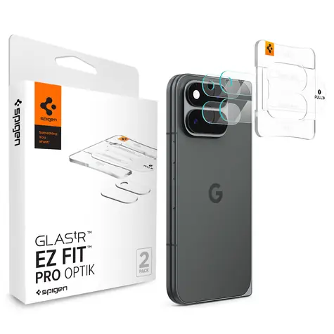 Spigen Glass tR EZ Fit Optik Pro pre Google Pixel 11 Pro Fold / Ochranné sklo na fotoaparát / 2 ks / tvrdené sklo 9H