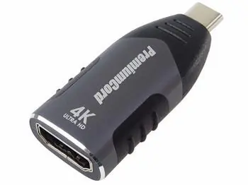PremiumCord Prevodník USB-C na HDMI / Redukcia / 4K 60Hz / Full HD 1080p / kovové púzdro