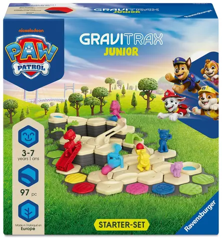 Ravensburger Štartovacia sada GraviTrax Junior Tlapková patrola L / 97 dielikov / od 3 rokov