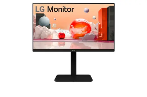 23.8" LG 24BA560-T čierna / Monitor / IPS / FHD / 100Hz / HDMI & DP