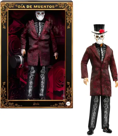 Mattel JJX97 Barbie Ken Día de Muertos 2026 / Bábika / zberateľská edícia