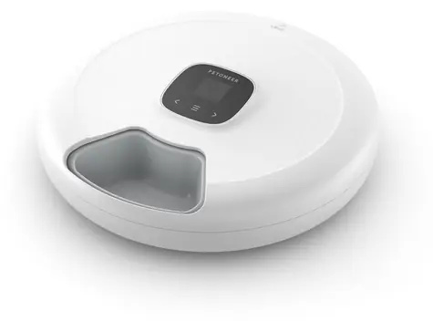 Petoneer NutriSpin / Chytré krmítko / 6 porcií / TFT displej / Bluetooth / USB-C / 4X LR14