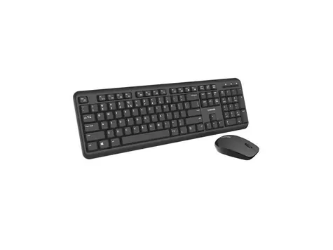 Canyon SET-W20 čierna / Klávesnica s myšou / bezdrôtová / SK/ CZ layout / optická myš 800/1200/1600 DPI