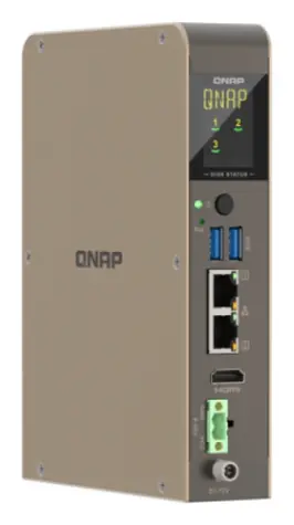 QNAP QBoat-300 / Priemyselný NAS / ARM 4core 1,8 GHz / 4GB RAM / 3x M.2 / 2x GbE / HDMI