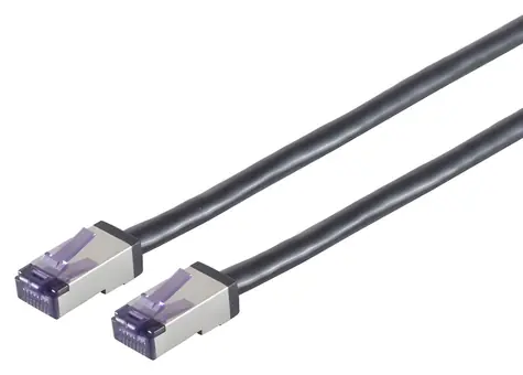 Lanview Cat6a S/FTP HIGH-FLEX čierna / Sieťový kábel / RJ-45 / 15 m / PoE