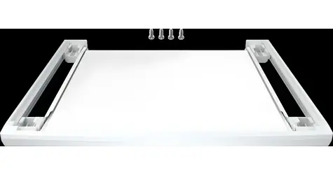 BOSCH WTZ27500 biela / Spojovacia sada práčka-sušička s výsuvnou poličkou / Pre práčky a sušičky BOSCH