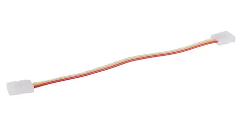 Solight flexibilný konektor pre 8mm LED pásky / Konektor / 3pinový / 10cm / 1ks