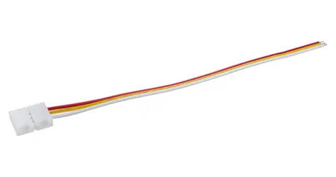 Solight napájací konektor pre 8mm LED pásky / Konektor / 3pinový / 15cm / 1ks