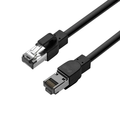 Lanview Cat6a S/FTP HIGH-FLEX Outdoor čierna / Vonkajší sieťový kábel / RJ-45 / 50 m / PoE