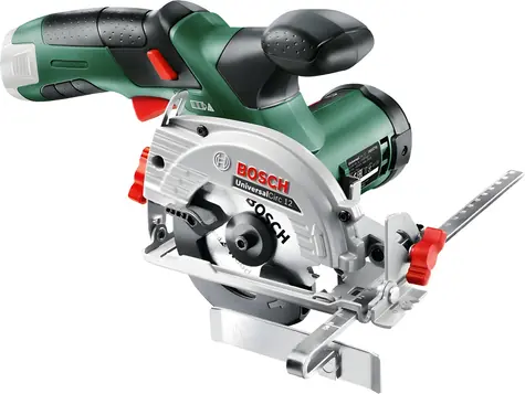 BOSCH PKS 12V Li 85 mm / Aku okružná píla / 10,8-12 V / hĺbka rezu 85 mm / odsávanie prachu / LED