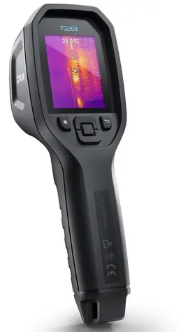 Flir TG268 čierna / Termokamera / IR rozlíšenie 160x120 / MSX 320x240 / -25 až 400 ° C / Laser / IP54