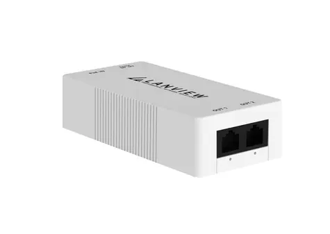Lanview PoE extender / PoE extender / 2- Port / 1000 Mbps / dosah 250 m