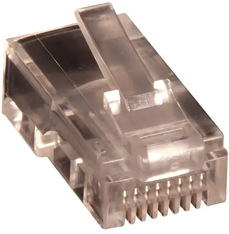 Lanview RJ45 Cat5e / Konektor / UTP / pre drôt AWG 24-26 / 10 ks