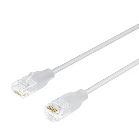 Lanview LightFlex CAT6 U/UTP 10 m biela / Sieťový kábel / RJ-45 / PoE / LSZH/TPE / 10Gbit/s