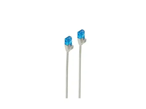 Shiverpeaks Cat6 U/UTP slim šedá / Patch kábel / RJ-45 / 5 m / 1000 Mbit/s