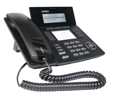 AGFEO ST 53 IP SENSORfon čierna / Systémový telefón / IP