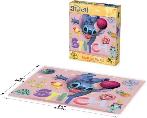 Prime 3D Puzzle Disney Stitch #4 3D / 500 dielikov