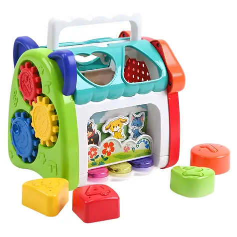 PLAYGO Zvierací prepravník s aktivitami / Hračka pre najmenších / plast / 2x AA batérie