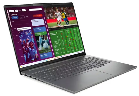 Lenovo IdeaPad Pro 5 16IPH11 sivá / Notebook / 16" 2,8 K OLED / U9-386H / 32GB / 1TB SSD / RTX 5060 8GB / Bez OS