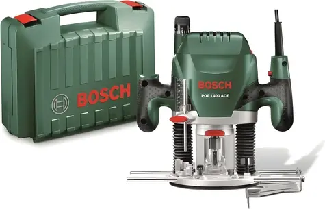 BOSCH POF 1400 ACE / Vrchná frézka / 1400 W / 11000-28000 ot/min / zdvih 55 mm / klieština 6/8 mm, 1/4”