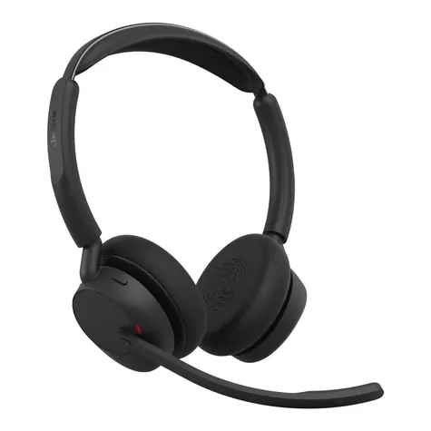 JABRA Evolve3 45 UC Link 390c čierna / Bezdrôtové slúchadlá / Bluetooth / USB-C / 36 h výdrž batérie