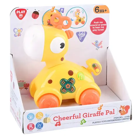 PLAYGO Veselá žirafka / Interaktívna hračka / plast / napájanie 2x AAA