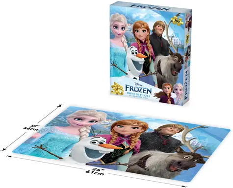 Prime 3D Puzzle Ľadové kráľovstvo 2 3D / 300 dielikov