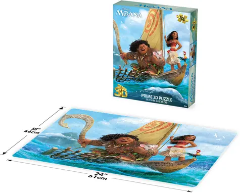 Prime 3D Puzzle Moana 3D / 300 dielikov