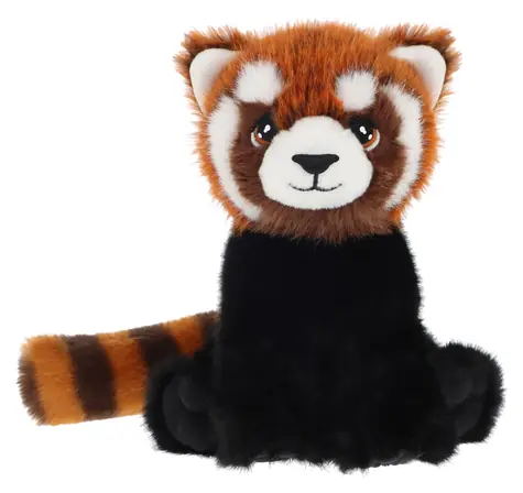 KEEL TOYS Plyšová hračka Keeleco Panda červená / 20 cm / od 3 rokov