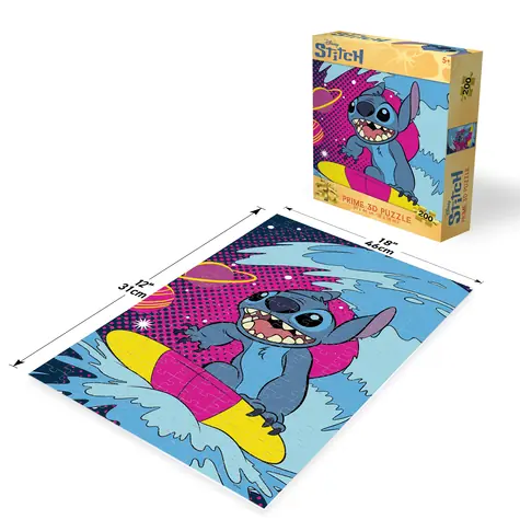 Prime 3D Puzzle Disney Stitch #1 / 200 dielikov / 3D efekt