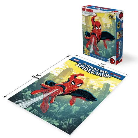 Prime 3D Puzzle MARVEL Spider-Man / 300 dielikov / 3D efekt / od 6 rokov