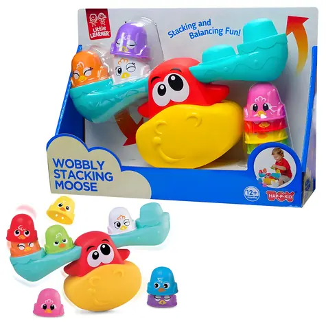 HAP-P-KID Balančná hra Žreb / stohovacie štipce / od 12 mesiacov