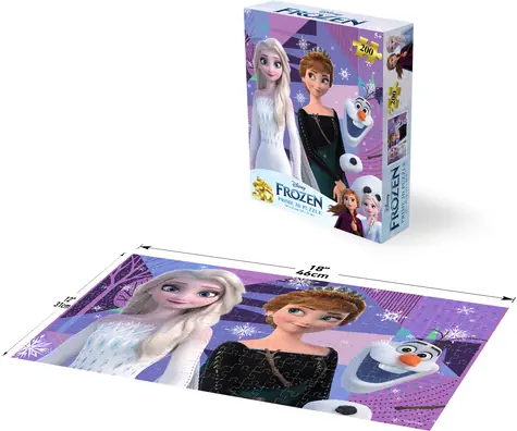 Prime 3D Puzzle Disney Ľadové kráľovstvo - Elsa a Anna / 200 dielikov / 3D efekt / od 6 rokov
