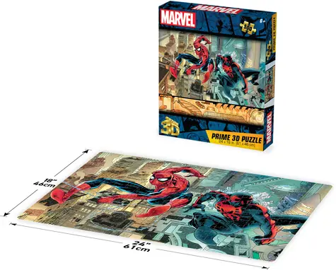 Prime 3D Puzzle MARVEL Spider-Man 3D / 300 dielikov