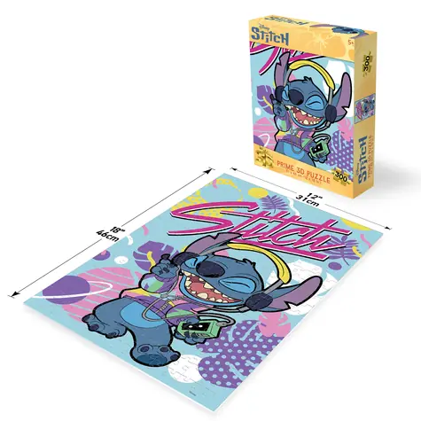 Prime 3D Puzzle Disney Stitch #2 / 3D efekt / 200 dielikov
