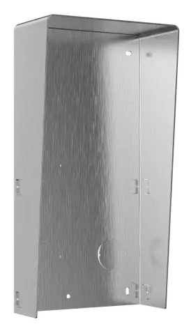 HIKVISION DS-KABD8003-RS2/S / Kryt proti dažďu a slnku / pre 2-modulový interkom / nerez