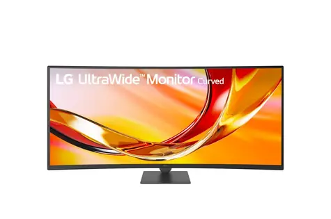 34" LG 34U640B-B čierna / Monitor / VA / WQHD 3440x1440 / 144Hz / zakrivený 1800R / USB-C